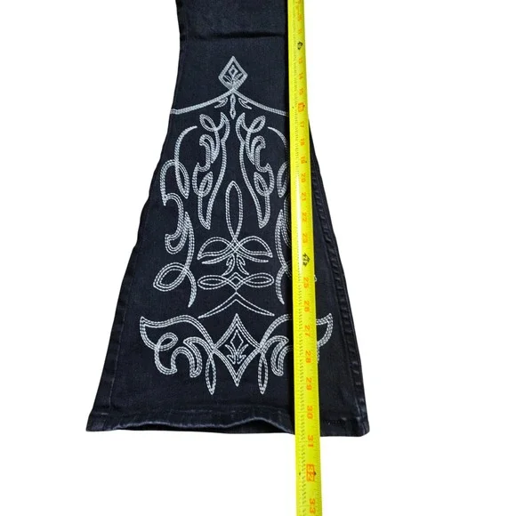 Idyllwind Saddle Drive High Rise Bootcut Jeans 4Wx32L Embroidered Western Boho - Picture 8 of 9